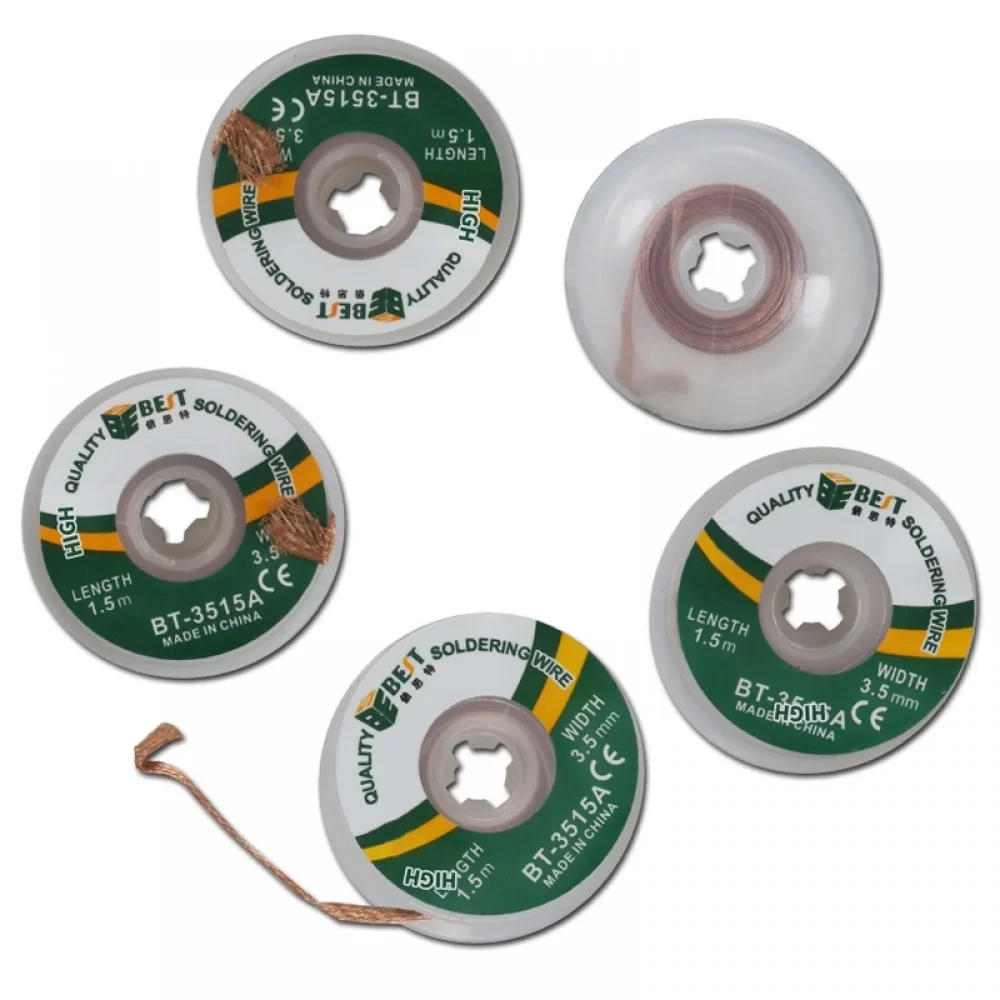 Picture of BEST-3515A  3.5mm Desoldering Braid Solder Wire